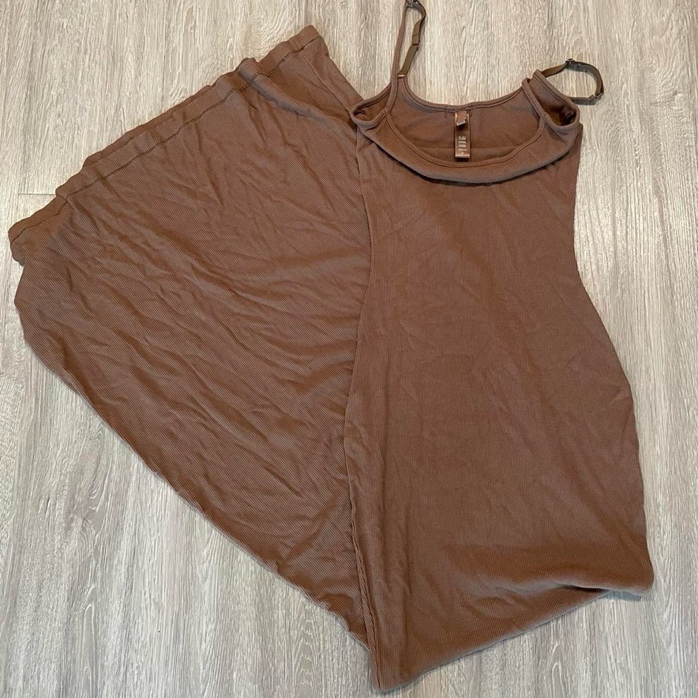Skims soft lounge slip dress